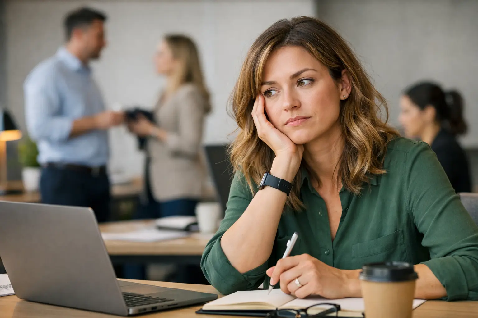 Late-Diagnosed Woman ADHD Example at Work